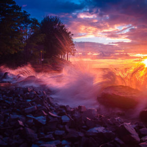 Webster Park Sunset